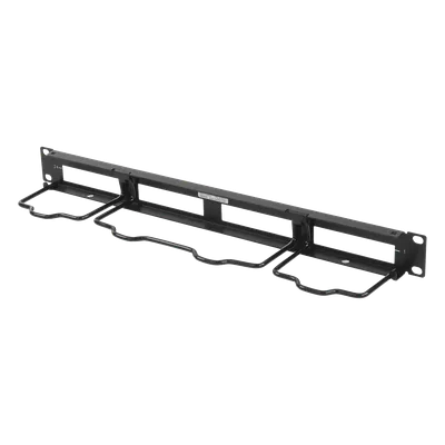 Patch Panel / 24 Puertos / Plano / 1UR / Aluminio Cepillado / 44.5mm (1.75')
