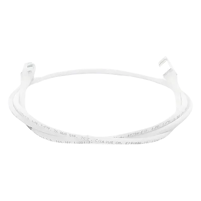 Patch Cord Cat6A S/FTP / 1.5m (5ft) / Blindado 360° / CM/LS0H / Alta Densidad / Blanco