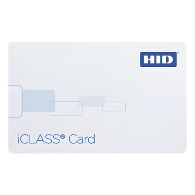 Tarjeta inteligente / 32 KB / PVC compuesto / iCLASS / Control de acceso