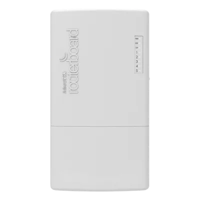 Router Exterior / 5 Puertos Gigabit / PoE 802.3af/at y Pasivo / SFP / IP66 / 800 MHz CPU