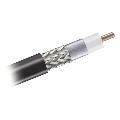 Cable Coaxial / Blindaje 90% / Conductor CCA / 50 Ohms / 300m (984.25 pies)