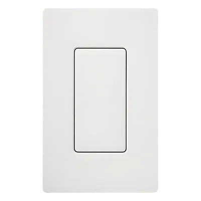 Inserto Ciego para Placa de Pared / Instalación a Presión / 2 a 6 Espacios / Blanco Brillante
