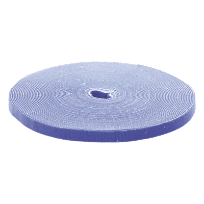 Cinta de Contacto / Nylon y Polipropileno / 25 m (82 pies) / Azul / Reutilizable