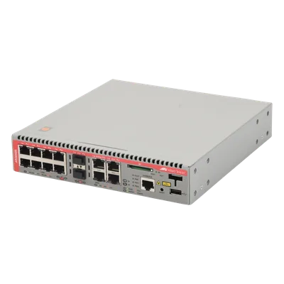 Firewall de Nueva Generación / 2 Puertos WAN Gigabit Combo SFP/RJ45 / 8 Puertos LAN Gigabit / Procesador Quad-Core 800 MHz / Controlador Wireless AWC 5 APs