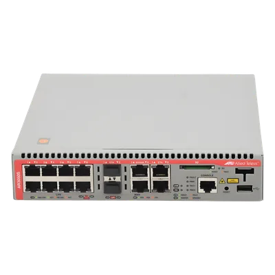 Firewall de Nueva Generación / 2 Puertos WAN Gigabit Combo SFP/RJ45 / 8 Puertos LAN Gigabit / Procesador Quad-Core 800 MHz / Controlador Wireless AWC 5 APs