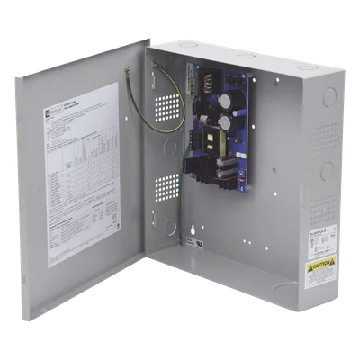 Fuente de Alimentación con Respaldo / Salida Seleccionable 12/24 VDC / 4 A / Entrada Universal 115/230 VAC / Cargador de Baterías 0.5 A / Certificación CE