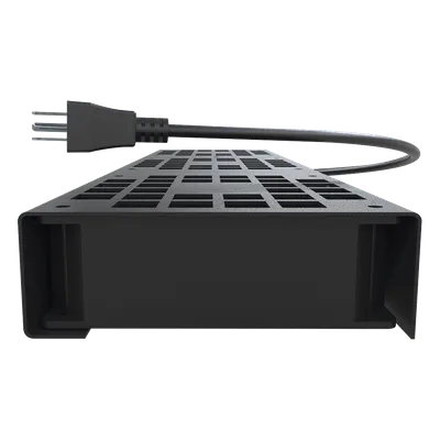 Kit de Ventiladores para Gabinete de Piso / 110 Vca / 12 x 12 cm / 1.56 ft Cable / Acero Calibre 18