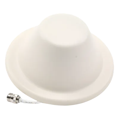 Antena Tipo Domo / 698-960/1710-2700 MHz / 2/4 dBi / N Hembra / 185 mm / Interior