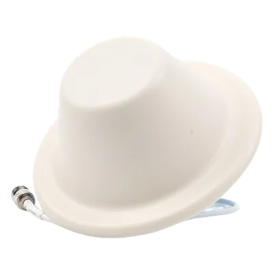 Antena Tipo Domo / 698-960/1710-2700 MHz / 2/4 dBi / N Hembra / 185 mm / Interior