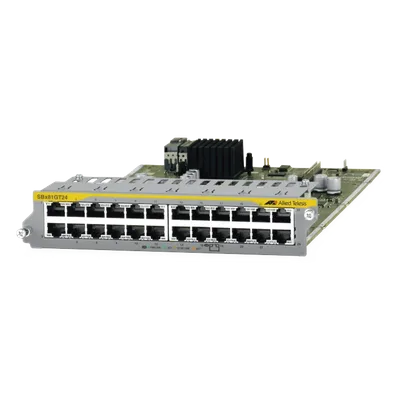 Tarjeta de línea / 24 puertos Gigabit PoE+ / 48 Gbps / 36 Mpps / 8.1 x 12.3 x 1.6 in