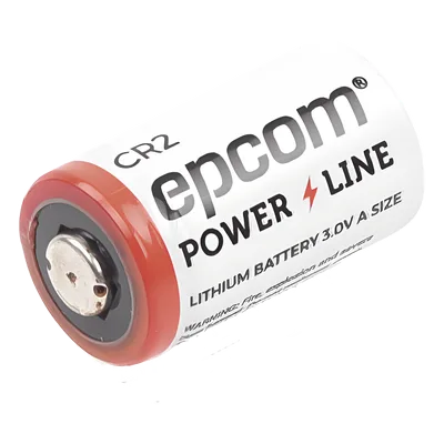 Batería de Litio CR2 / 3V / 850 mAh / Pulsos 2000 mA / -40°C a +60°C / Sello Hermético Vidrio-Metal