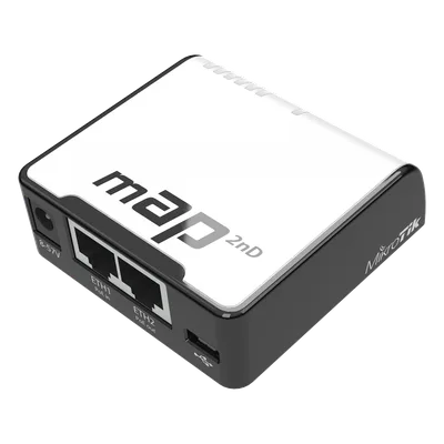 Punto de Acceso / 2 Puertos Fast Ethernet / WiFi 2.4 GHz 802.11 b/g/n / PoE Pasivo / MicroUSB 3G/4G / 2.23 x 2.23 x 0.75 pulgadas
