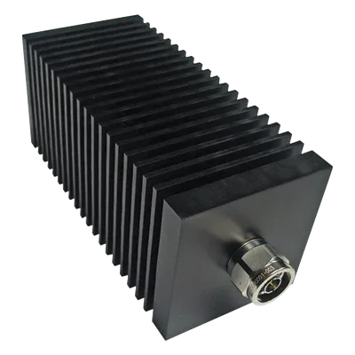 Carga Terminal Fantasma Cuadrada / 50 Ohm / 100 Watt / Conector N Macho / DC-18 GHz / 7.4 x 2.8 x 2.8 in
