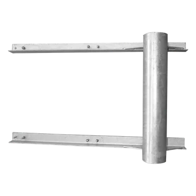 Brazo Lateral para Torre / Tubo 4.5" (114.3 mm) / Altura 60 cm (1.97 ft) / Acero ASTM A-36 / Galvanizado en Caliente / Compatible STZ45G
