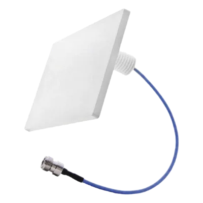 Antena DAS rectangular multibanda / 698-3800 MHz / Low PIM -156 dBc / Omnidireccional / 180.3x117.2x7.6 mm (0.59x0.38x0.025 ft)