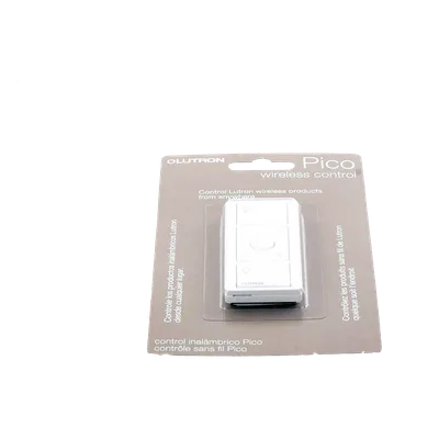 Control Inalámbrico de Iluminación / 3 Botones con Subir y Bajar / Alcance 18 m (59.1 ft) / Batería 10 Años / RF para Sistemas Lutron