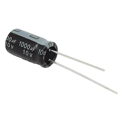 Capacitor Electrolítico Radial / 1000 µF / 10 V / Tolerancia ±20% / -40 °C a +85 °C