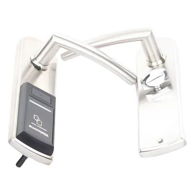 Cerradura para Hotel / Mano Izquierda / MIFARE 13.56 MHz / Aleación de Zinc / 224 Eventos / Backset 62.5 mm