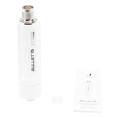 Radio Doble Banda / airMAX AC / 160 Mbps @ 2.4 GHz / 300 Mbps @ 5 GHz / PoE 24V / Gigabit / 6.23 x 1.81 in
