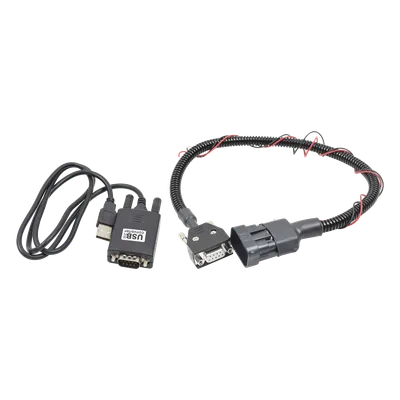 Adaptador Serial / RS-232 / Calibración Sensor Combustible / 5V DC / Diseño Compacto