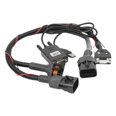 Adaptador Serial / RS-232 / Calibración Sensor Combustible / 5V DC / Diseño Compacto