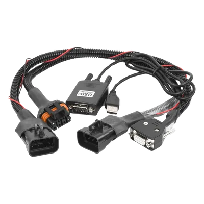 Adaptador Serial / RS-232 / Calibración Sensor Combustible / 5V DC / Diseño Compacto