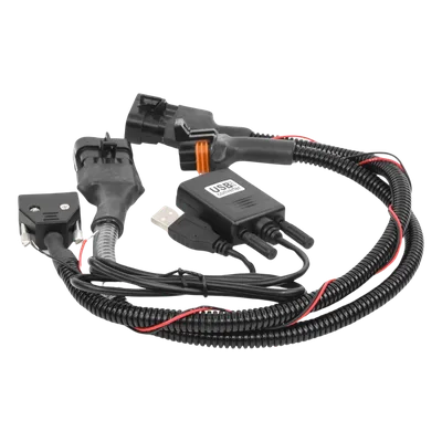 Adaptador Serial / RS-232 / Calibración Sensor Combustible / 5V DC / Diseño Compacto