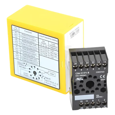 Sensor de Masa / Mono Canal / Inductivo / 12-24 VAC/VDC / IP40 / -30 a 70°C / Lazos 4-8 m