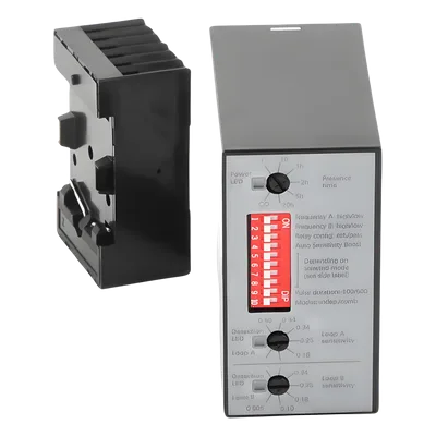 Sensor de Masa para Barreras / Doble Canal / 12-24 VAC/VCC / IP40 / -30 a 70°C / 2.5W / 76x38x76 mm / 0.25x0.125x0.25 ft