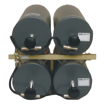 Duplexer VHF / 154-174 MHz / 250 W / 4 Cavidades Coaxiales 8" (203 mm) / Rack 19" (489 mm) / Aislamiento 80 dB