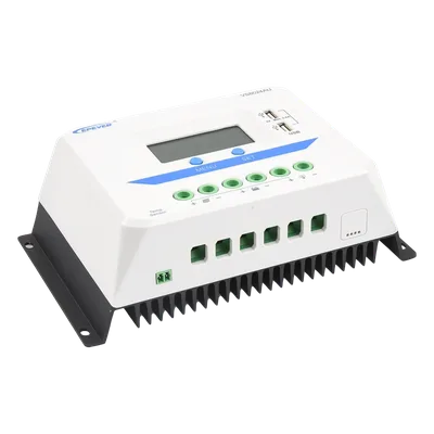 Controlador Solar PWM / 60A / 12/24V Auto / Doble USB / Pantalla LCD / VOC 50V / Tierra Positivo Común / Entrada 9V-32V