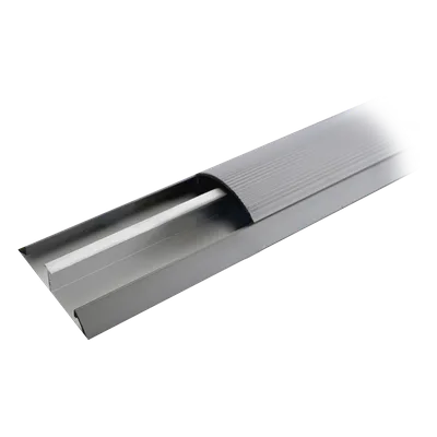 Ducto de Media Caña / Aluminio / 2.5 m (8.2 ft) de Largo / 60 mm x 17 mm / -20°C a +120°C / NOM-001-SEDE-2005
