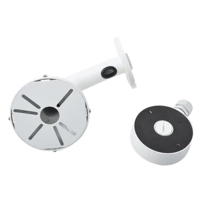 Montaje Universal de Pared / Caja de Conexiones / Cámaras Domo y Bala / Capacidad 4.5 kg / Interior y Exterior