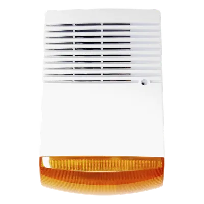 Sirena Estrobo para Exterior / 120 dB / IP65 / Luz Estroboscópica 12 VDC / Anti-Sabotaje