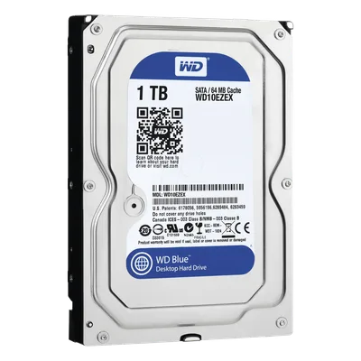 Disco Duro Interno / 1 TB / 7200 RPM / SATA III 6 Gb/s / Caché 64 MB / 3.5 Pulgadas / Uso 8-5