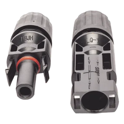 Conector MC-4 para Módulos Fotovoltaicos / 1000 VCC / 30 A / IP67 / -40 a 90 °C / Resistencia UV
