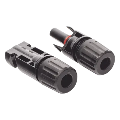 Conector MC-4 para Módulos Fotovoltaicos / 1000 VCC / 30 A / IP67 / -40 a 90 °C / Resistencia UV