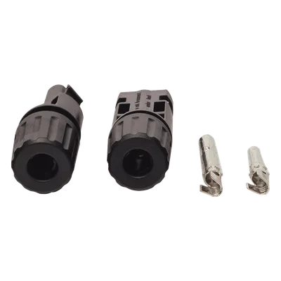 Conector MC-4 para Módulos Fotovoltaicos / 1000 VCC / 30 A / IP67 / -40 a 90 °C / Resistencia UV