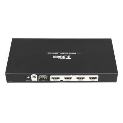 Controlador de VIDEOWALL de 2 x 2 / Distribuye en 4 pantallas el video de 1 Entrada HDMI / Resolución 1080p a 60 Hz. / Salida de audio de 3.5mm / Modo pantalla Completa o Modo Clon / Muy Fácil de cr