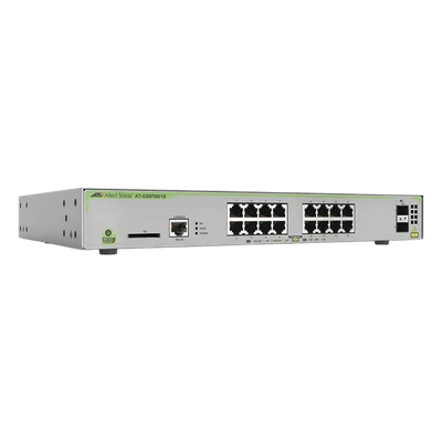 Switch PoE+ Administrable Capa 3 / 16 Puertos Gigabit + 2 SFP / 247 W PoE / 36 Gbps / 26.8 Mpps