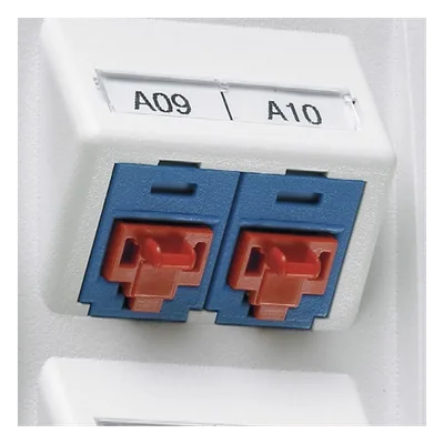 Kit de Bloqueo de Puertos RJ45 / 10 Unidades / Llave de Extracción Incluida / Rojo / -35°C a 93°C / RoHS