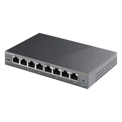 Switch PoE Easy Smart / 8 puertos Gigabit / 4 puertos PoE 802.3af / 55 W total / 11.9 Mpps