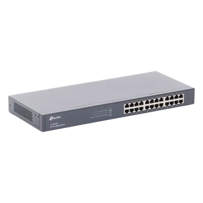 Switch Gigabit no administrable / 24 puertos 10/100/1000 Mbps / 35.7 Mpps / Montaje rack o escritorio
