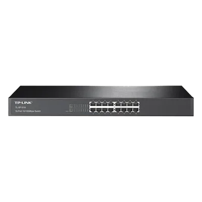 Switch / 16 Puertos 10/100 Mbps / Montaje en Rack / 3.2 Gbps / Eficiencia Energética