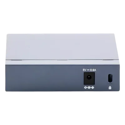 Switch / 5 Puertos Gigabit / 10/100/1000 Mbps / No Administrable / 7.4 Mpps / 3.94x3.86x0.98 in
