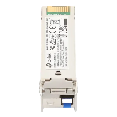 Transceptor mini-GBIC / SFP WDM Bi-Direccional / Monomodo 1GBase / 10 KM / LC Duplex / Hot-Swap