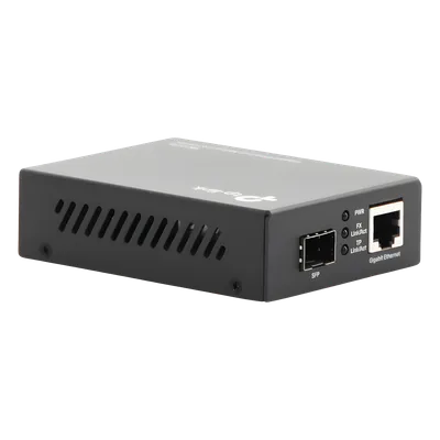 Convertidor de Medios / 1 Puerto SFP 1 Gbps / 1 Puerto RJ45 10/100/1000 Mbps / Monomodo o Multimodo / Plug and Play