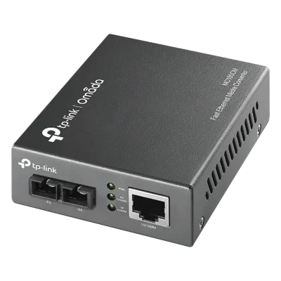 Convertidor de Medios / Fibra Multimodo SC / RJ45 10/100 Mbps / 100 Mbps / Alcance 2 km / Plug and Play