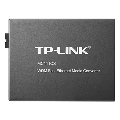 Convertidor de Medios WDM / Fibra Monomodo SC / 1 Puerto RJ45 10/100 Mbps / Alcance 20 km (12.4 mi) / Longitud de Onda 1550/1310 nm