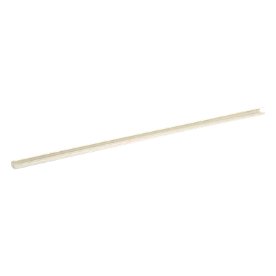 Canaleta para Cableado / PVC Rígido / 19.6 x 11.2 mm / 1.83 m (6 ft) / Adhesivo sin Herramientas / UL94V-0 / Blanco Mate